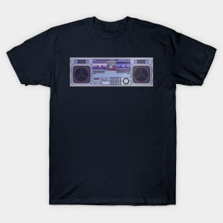 Boombox Radio Design T-Shirt